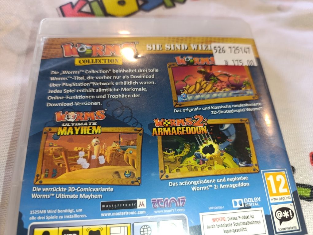 Worms Collection PS3 po angielsku/ sklep kioskzgrami Ursus