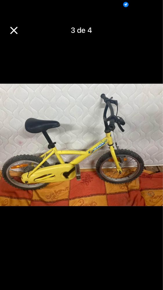 Bicicleta de criança  em bom estado da Decatlon