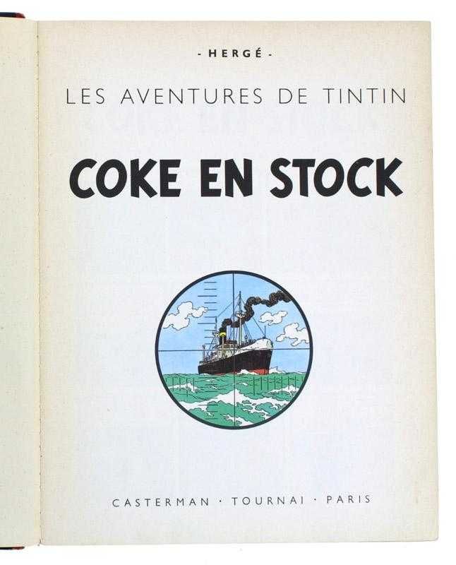 Coke em stock, Les Aventures de Tintin
