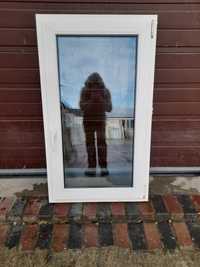Okna używane pcv 76x130 plastikowe Niemieckie DOWÓZ CAŁY KRAJ