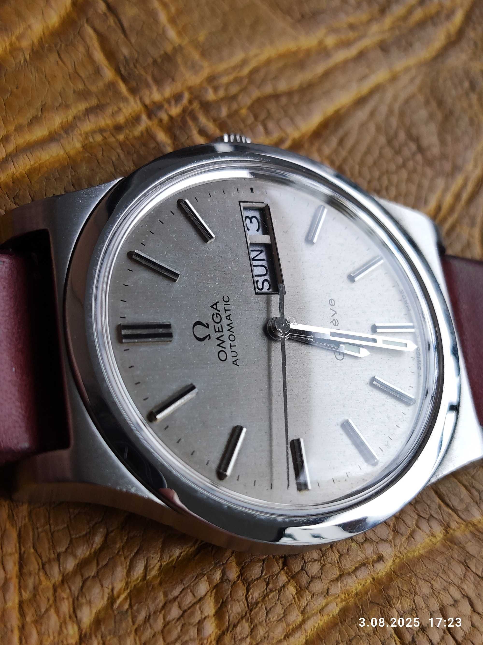 Zegarek Omega Geneve 166.0169 vintage automat pasek handmade do wyboru