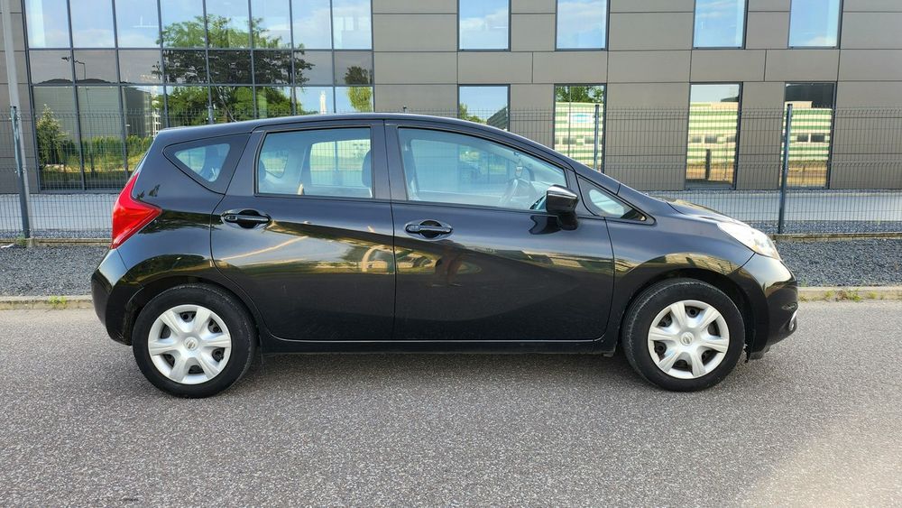 Nissan Note Salon PL 95tys km Klima Tempomat 1.2PB 2016r 5D Isofix