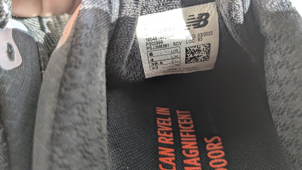 New Balance Fresh Foam hierro gtx (р. 36,5) gore-tex