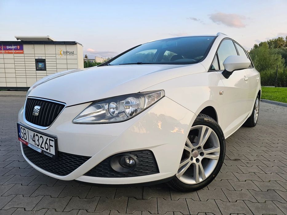Seat Ibiza 1.4 86KM Clima Alu16 Tempomat Nowe Opony Zarejestrowany Serwisowany