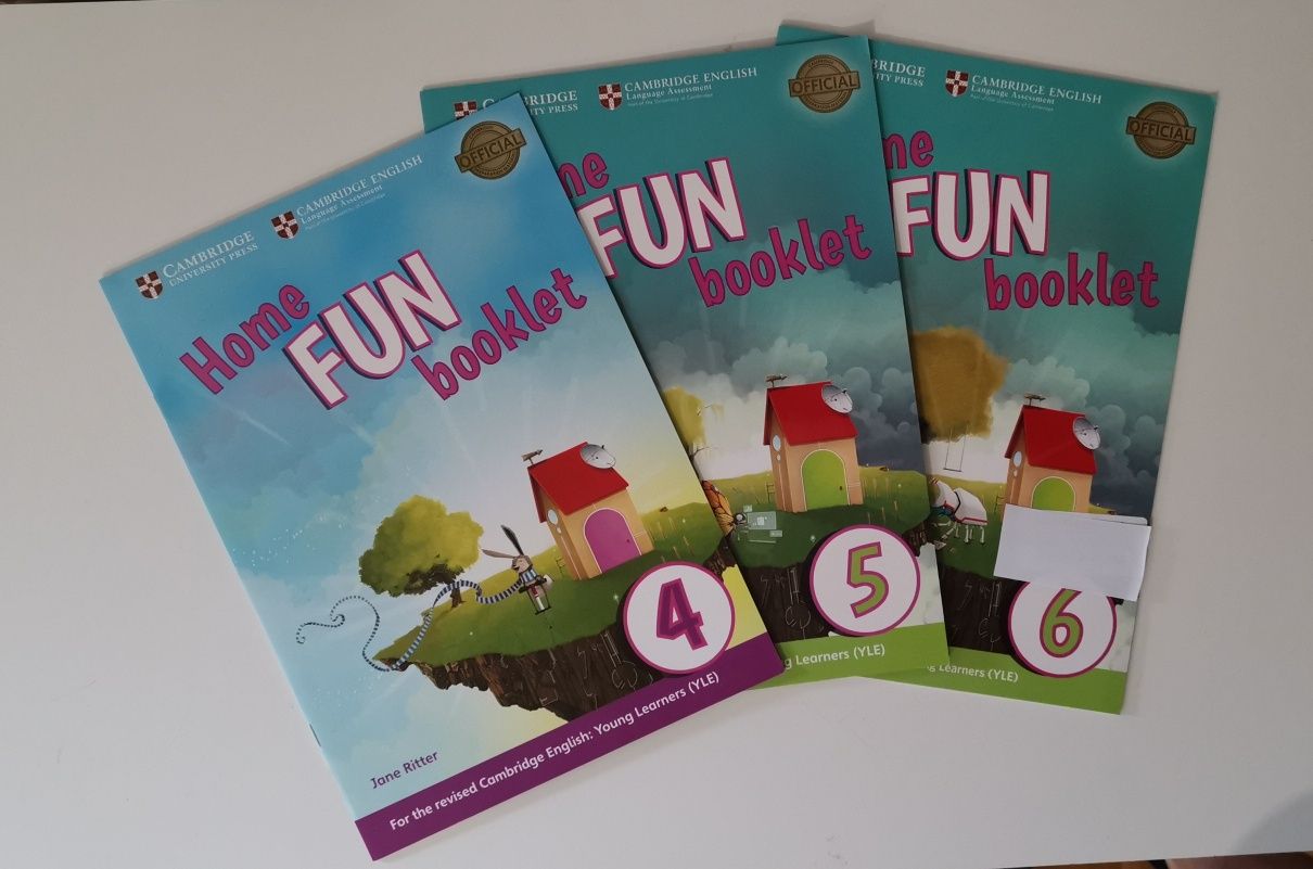 Home fun booklet 1, 2, 3, 4, 5, 6 NOWE