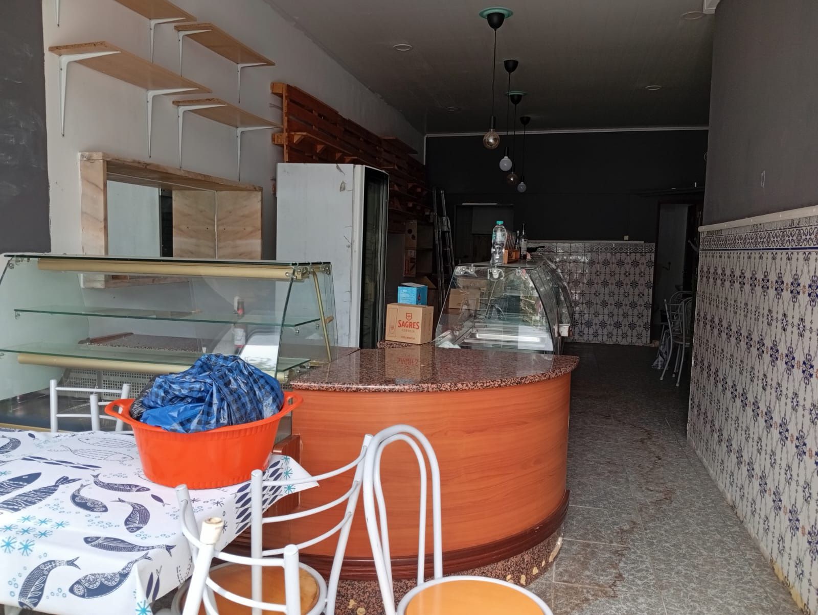 Recheio de restaurante
