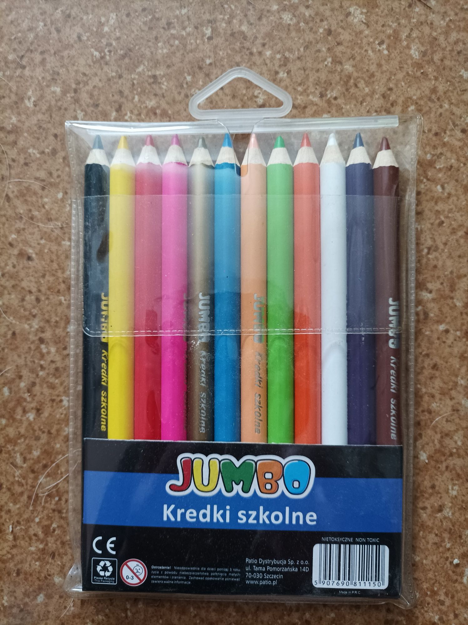 Kredki JUMBO nowe