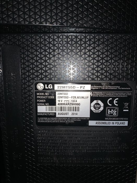 Telewizor LG 22MT55D 22 cale