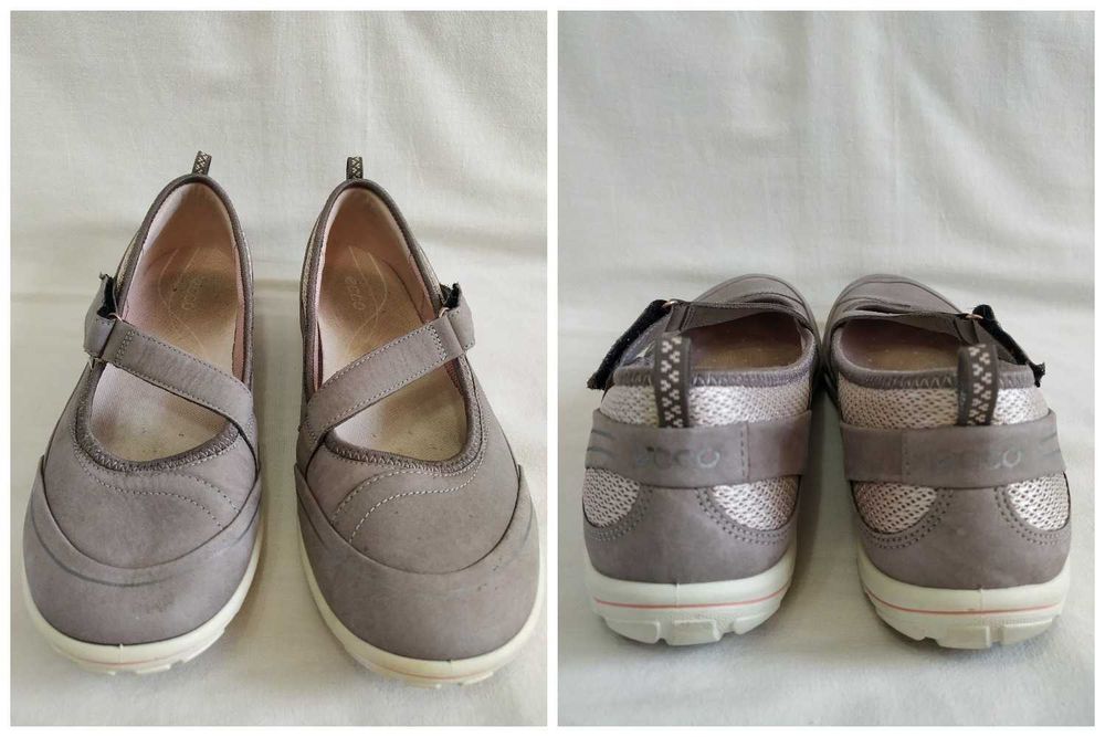 Босоножки балетки женские "ECCO" Размер EUR-40 (26-26.5 см)