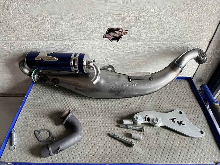 Wydech laser sportowy dyfuzor derbi hunter atlantis predator manhattan