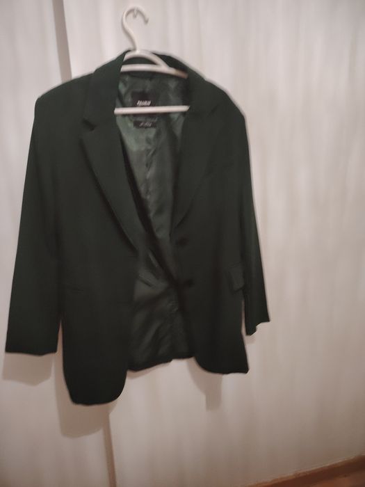 Blazer verde Pull & Bear