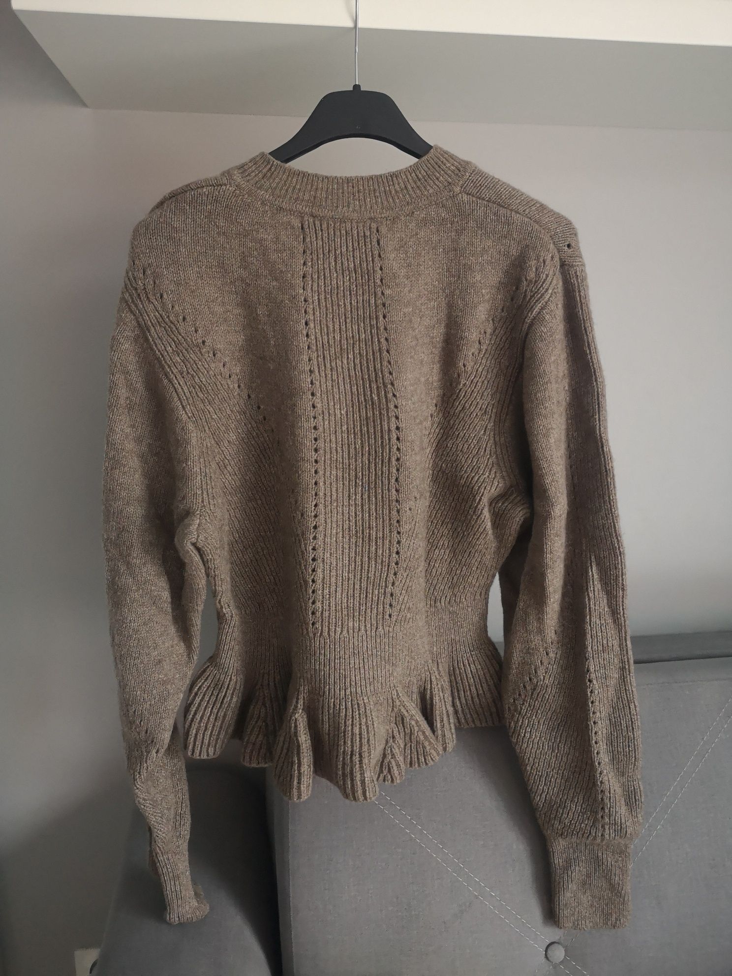 H&M Exclusive wełniany sweter M