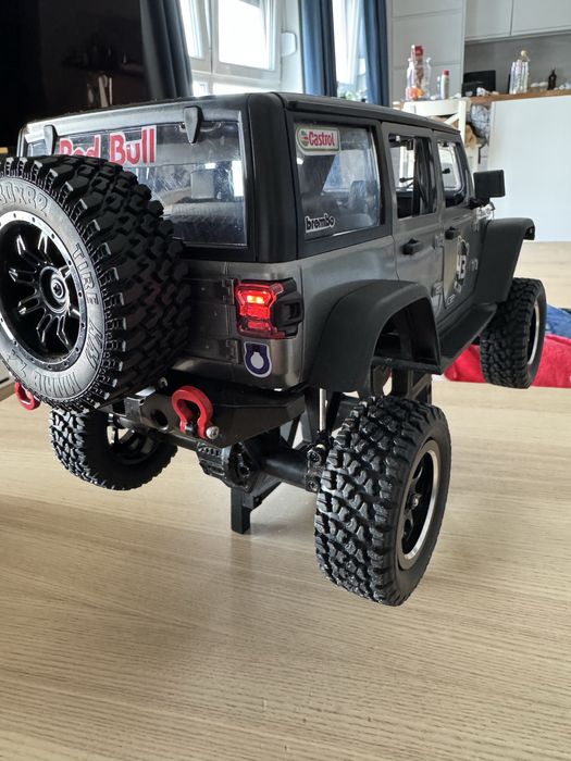 MN 128 RC zdalnie sterowany 1:12 Jeep Wrangler modyfikacje gratis