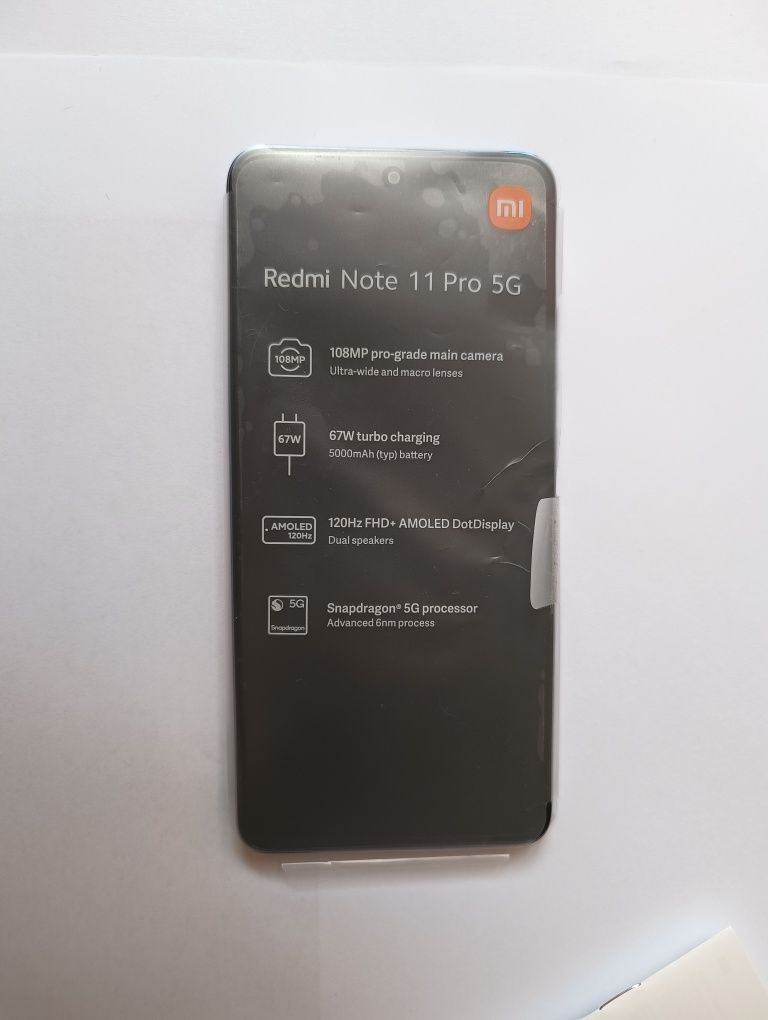 Redmi Note 11 Pro 5G + gratis