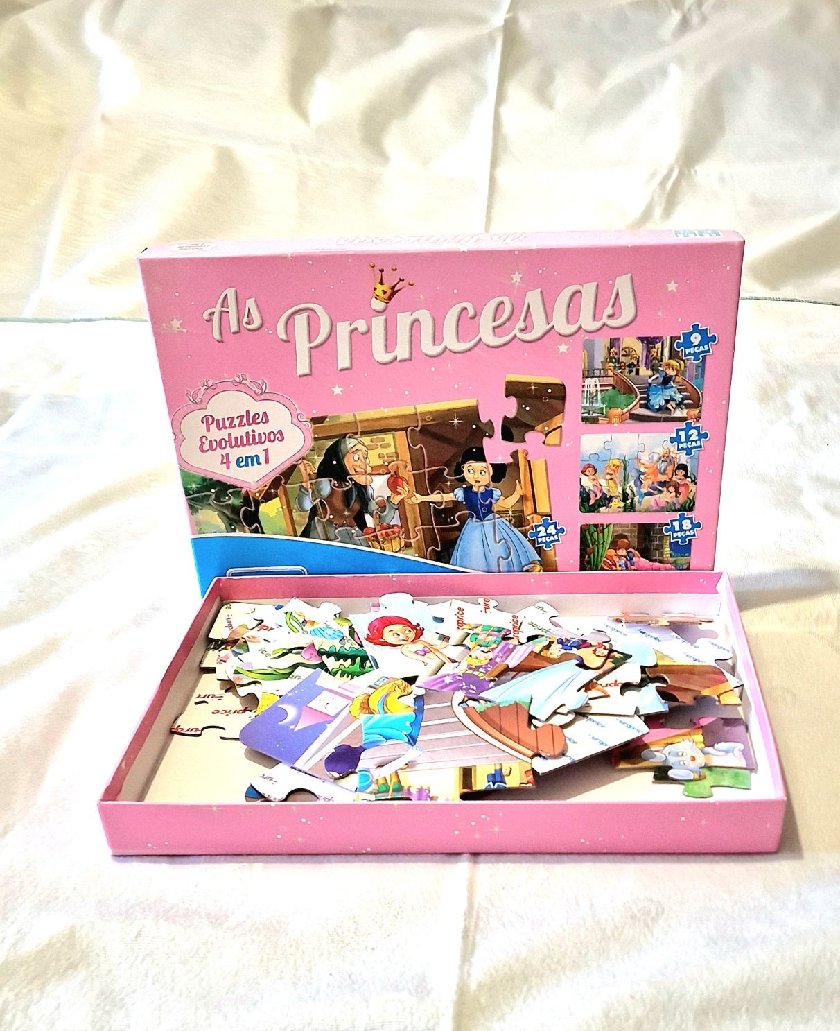 Puzzle da Europrice 4 × 1  As princesas