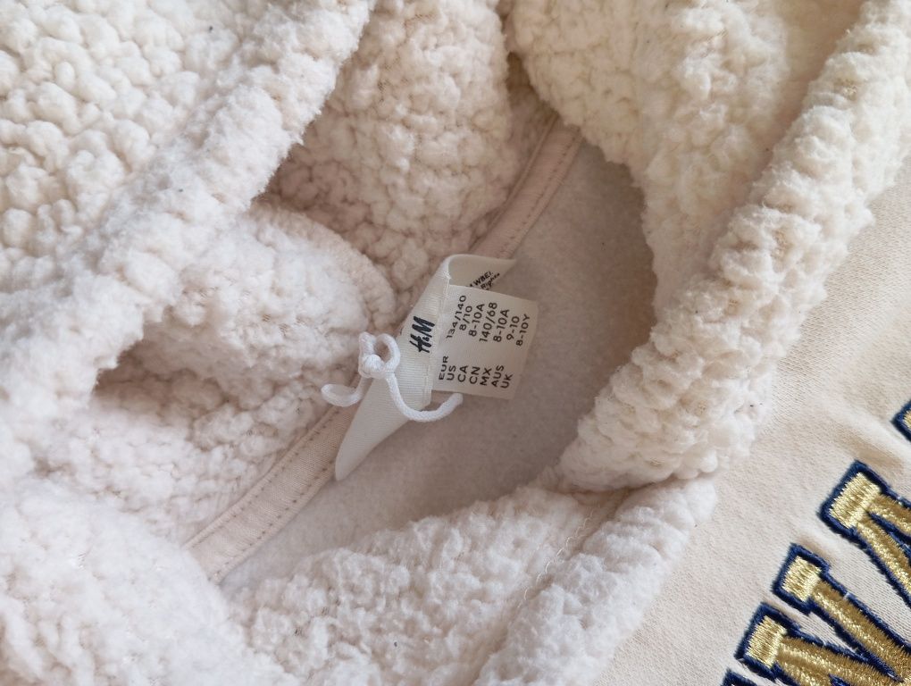 Bluza miś Harry Potter polar Hogwarts H&M 134 140