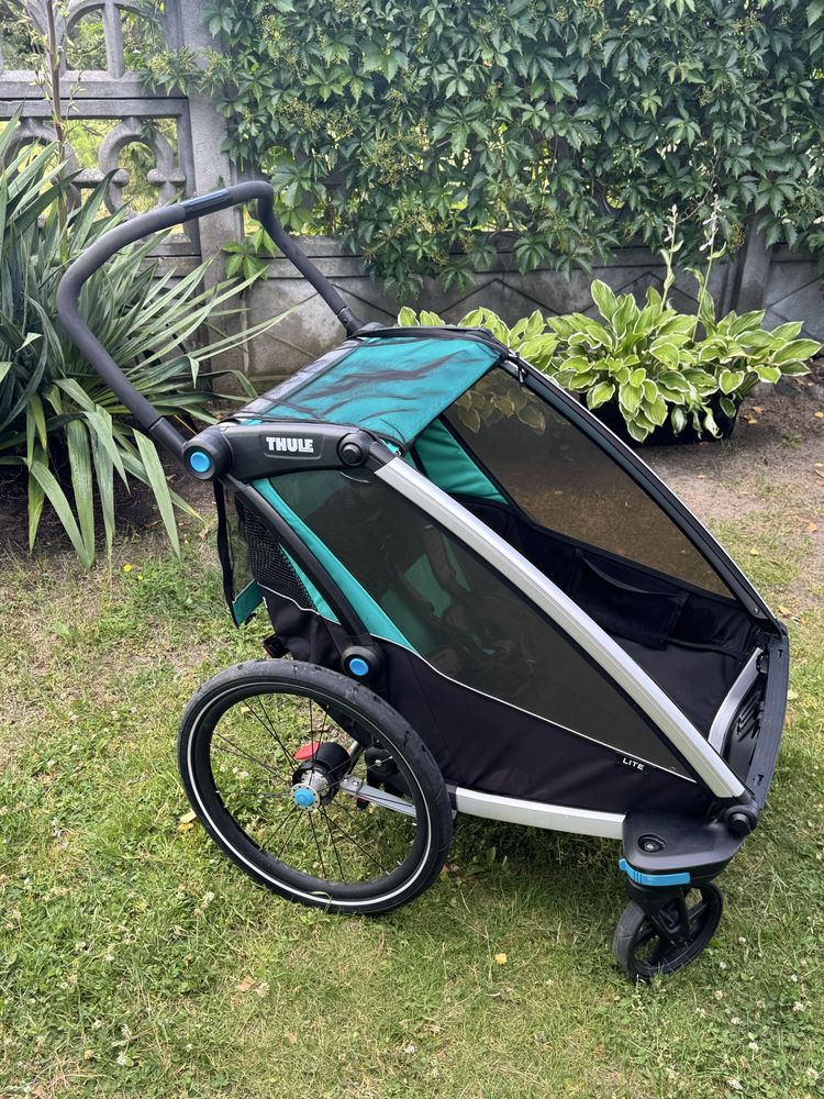 Przyczepka do roweru THULE chariot 2 - dwuosobowa