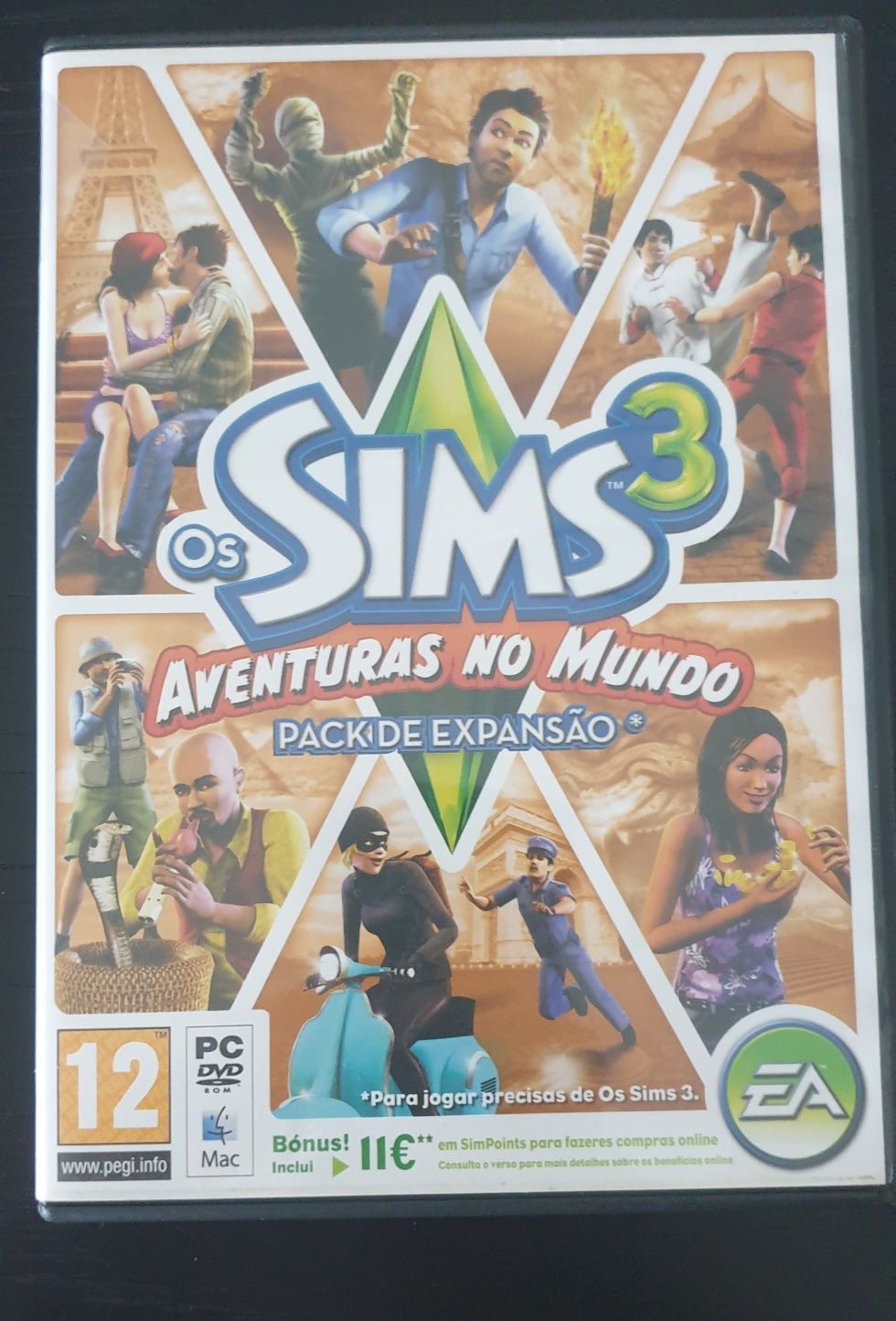 The sims 3 e packs de expansão