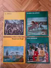 W kręgu sztuki - 4 albumy: van Gogh, El Greco, Delacroux, Gauguin