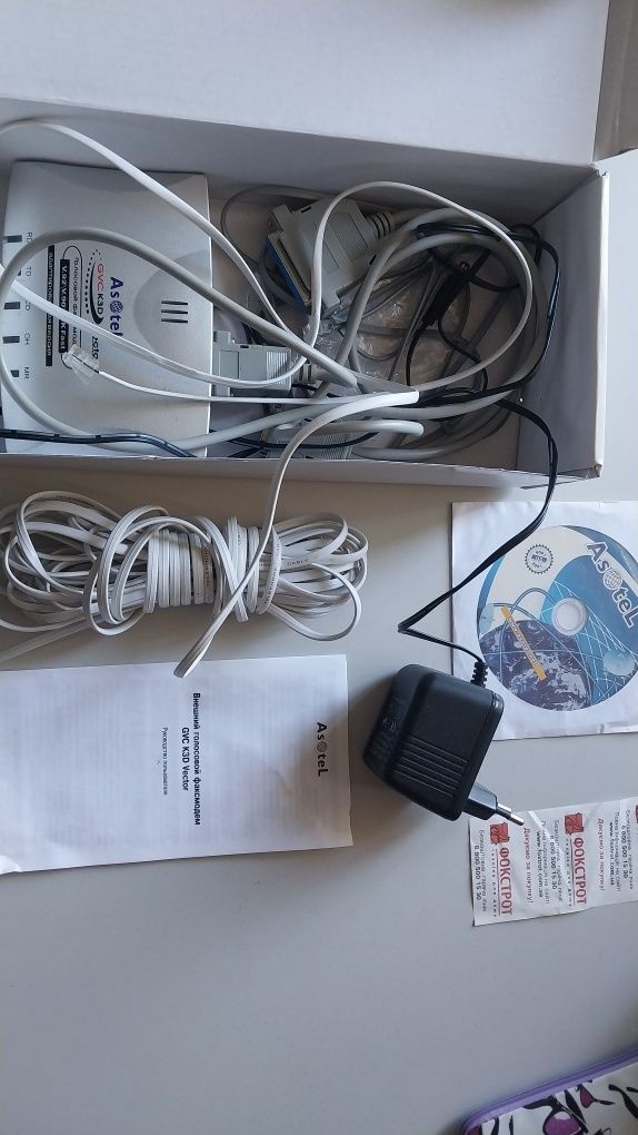 Продам голосовой факс модем Asotel  gvc K3D.