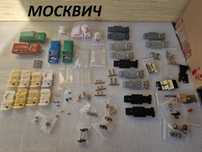 Запчасти 1:43 СССР на модель Москвич ГАЗ ВАЗ УАЗ РАФ Камаз Волга