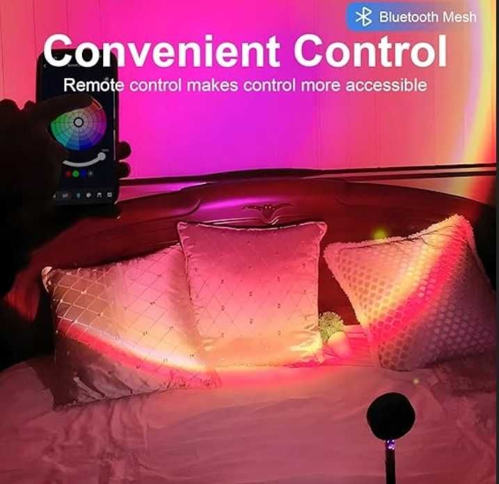 Lampa projekcyjna Sunset GY Bluetooth Mesh LED sterowana aplikacją