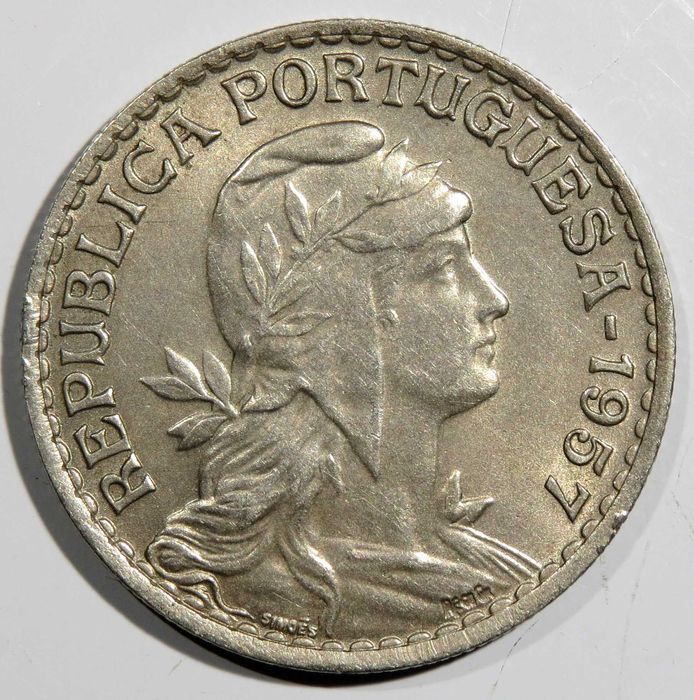 Republica Portuguesa - 1 Escudo 1957 QBela