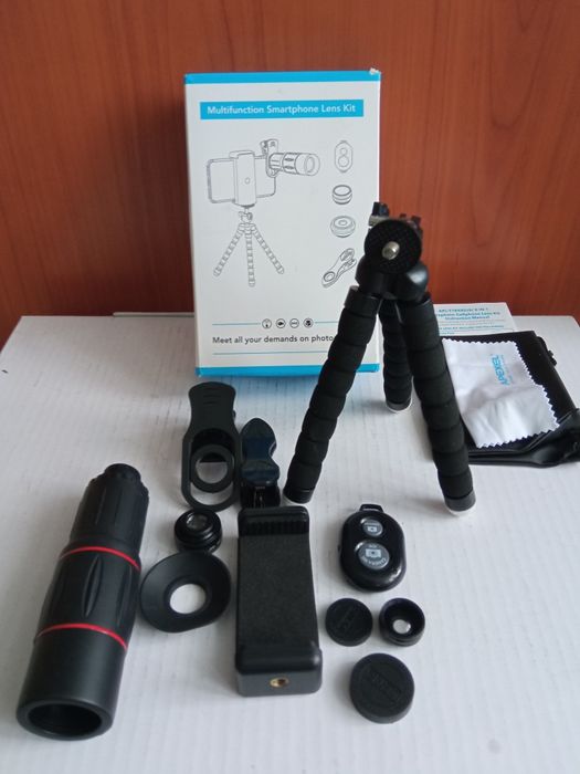 Набор объективов 18X с триподом для смартфона/планшета APEXEL
