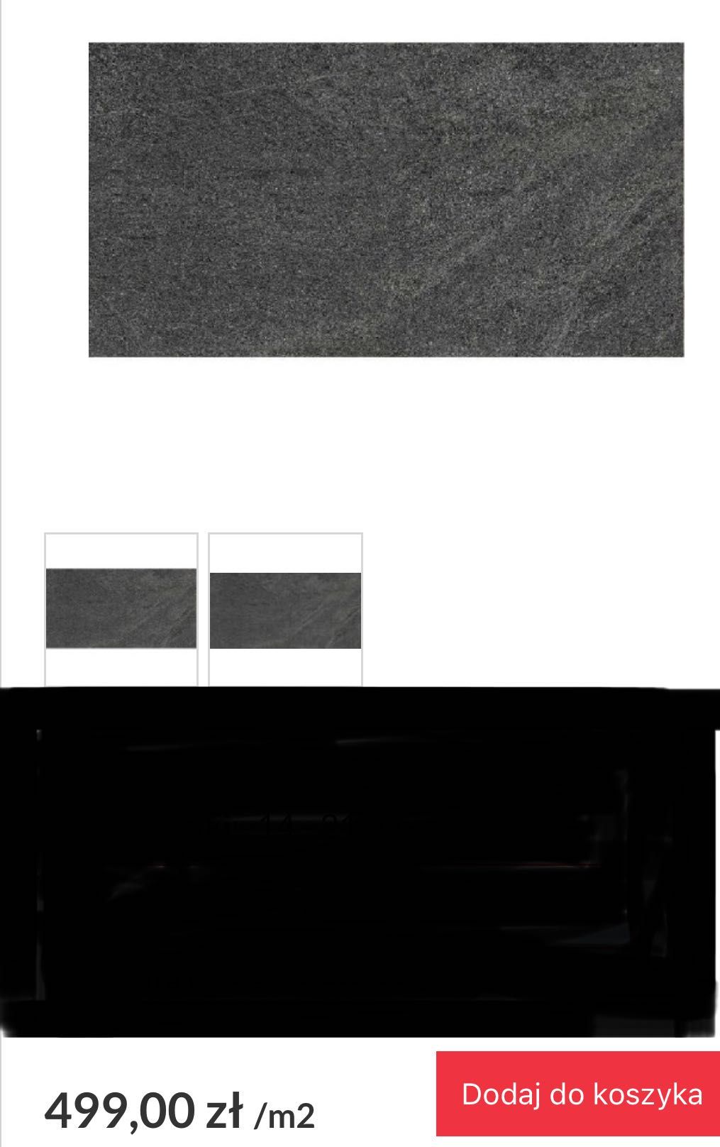 MARAZZI MYSTONE quartzite black strutturato 50X100 - 20 MM MR5V