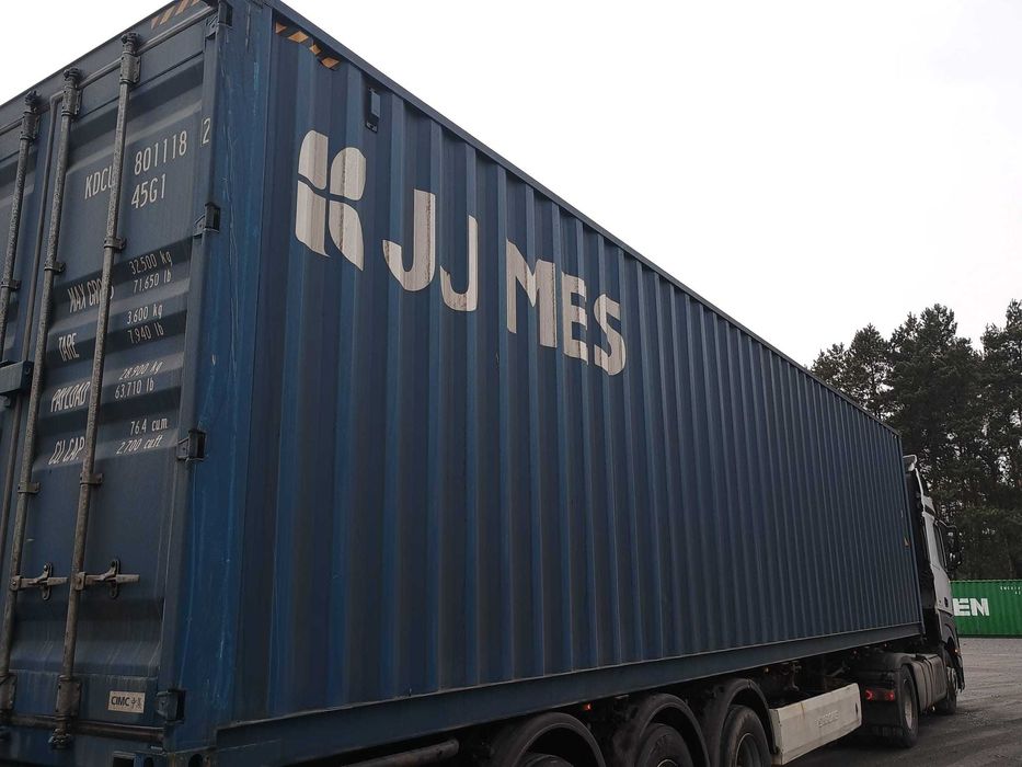 Kontener morski magazynowy 40 DV/HC 12 metrowy, 2022 r. Tani transport