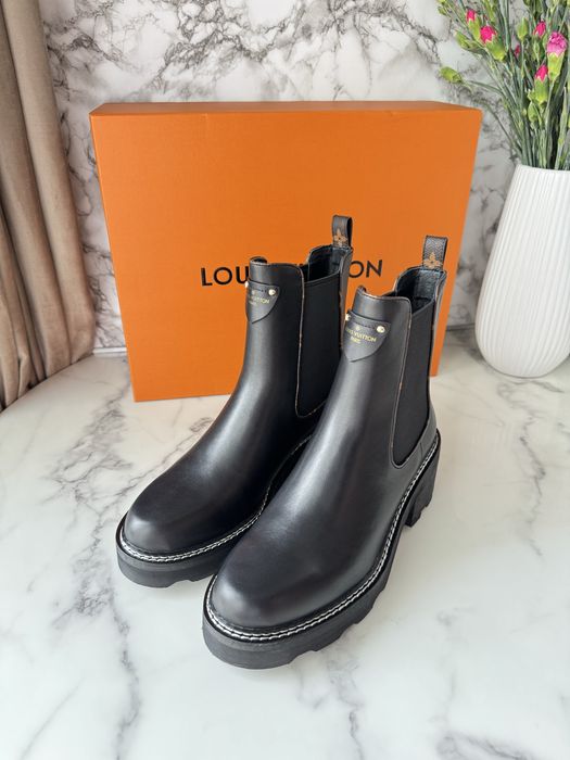 Botki Louis Vuitton Black