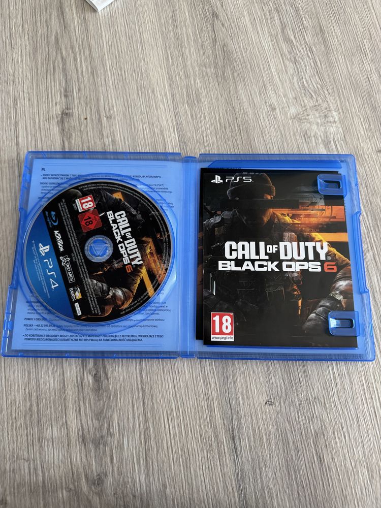 Gra call of duty black ops 6 ps4 ps5 jak nowa
