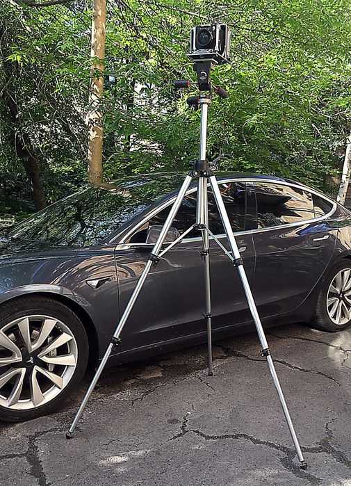 Штатив Manfrotto 074 Art + 3D-головка Manfrotto 029