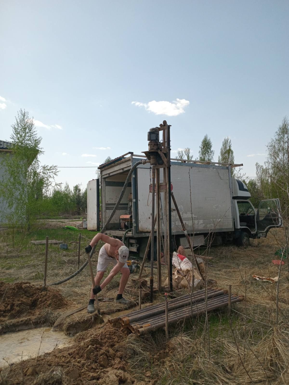 Буріння свердловин під ключ Київська обл Буча Бучанський р-н  монтаж