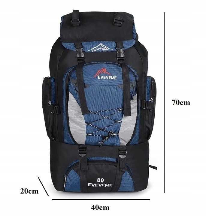 Plecak turystyczny IMITI Sportowy, trekkingowy 41-60 l NOWY