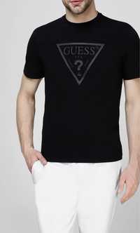 Мужские футболки Guess черные белые Гесс сумка парфюм