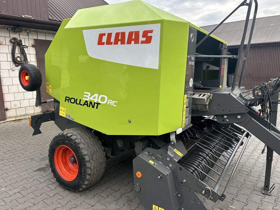 Prasa rolująca claas rollant 340RC, 2018r jak Nowa