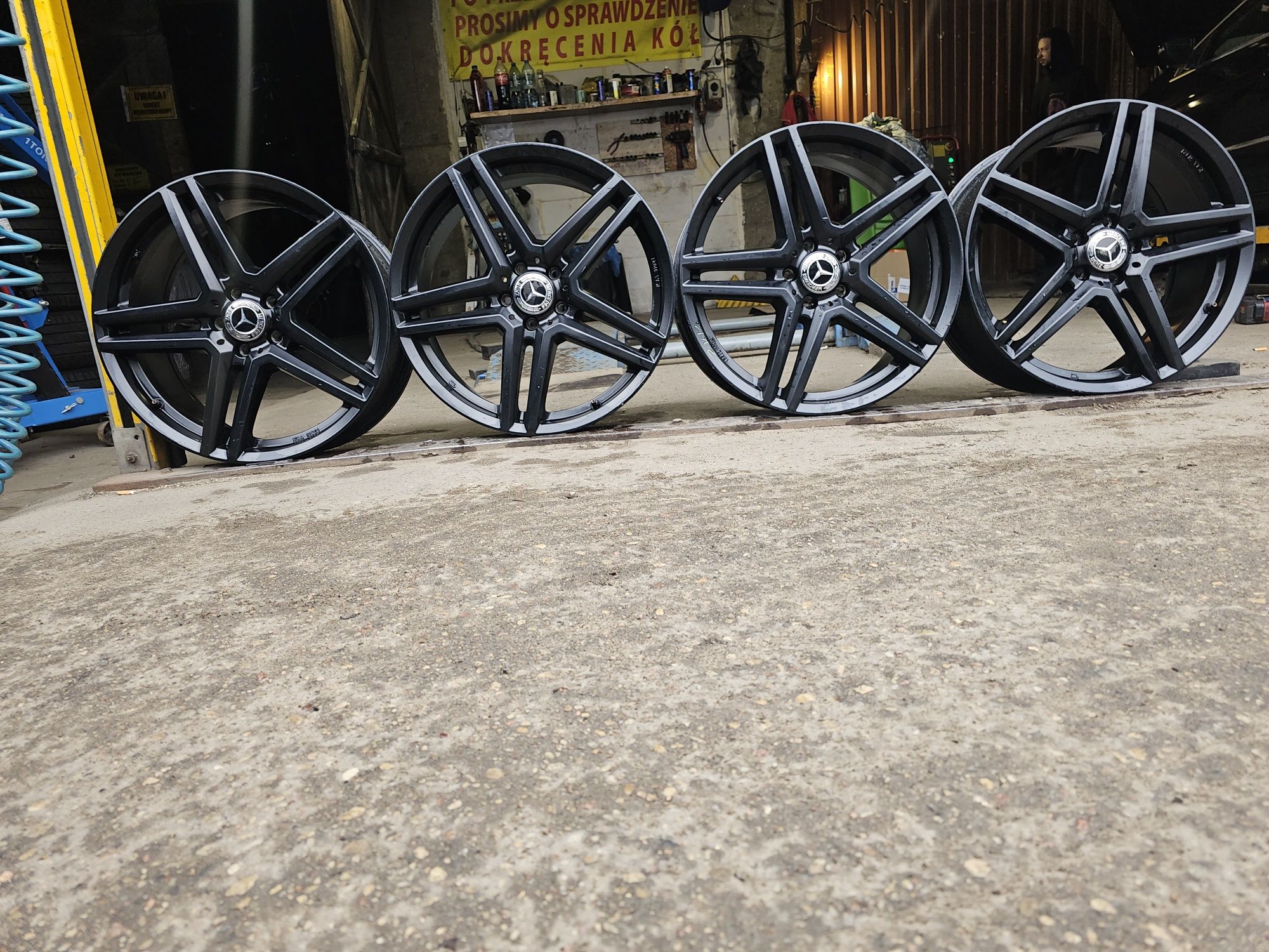 Felgi Aluminiowe Mercedes R20 5x112 ET38-8.5J+czujniki