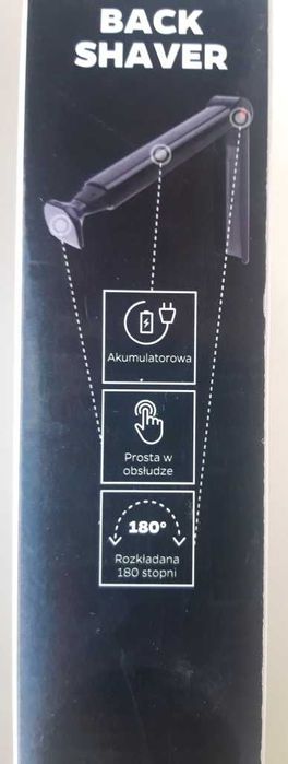 Przyrząd do depilacji pleców