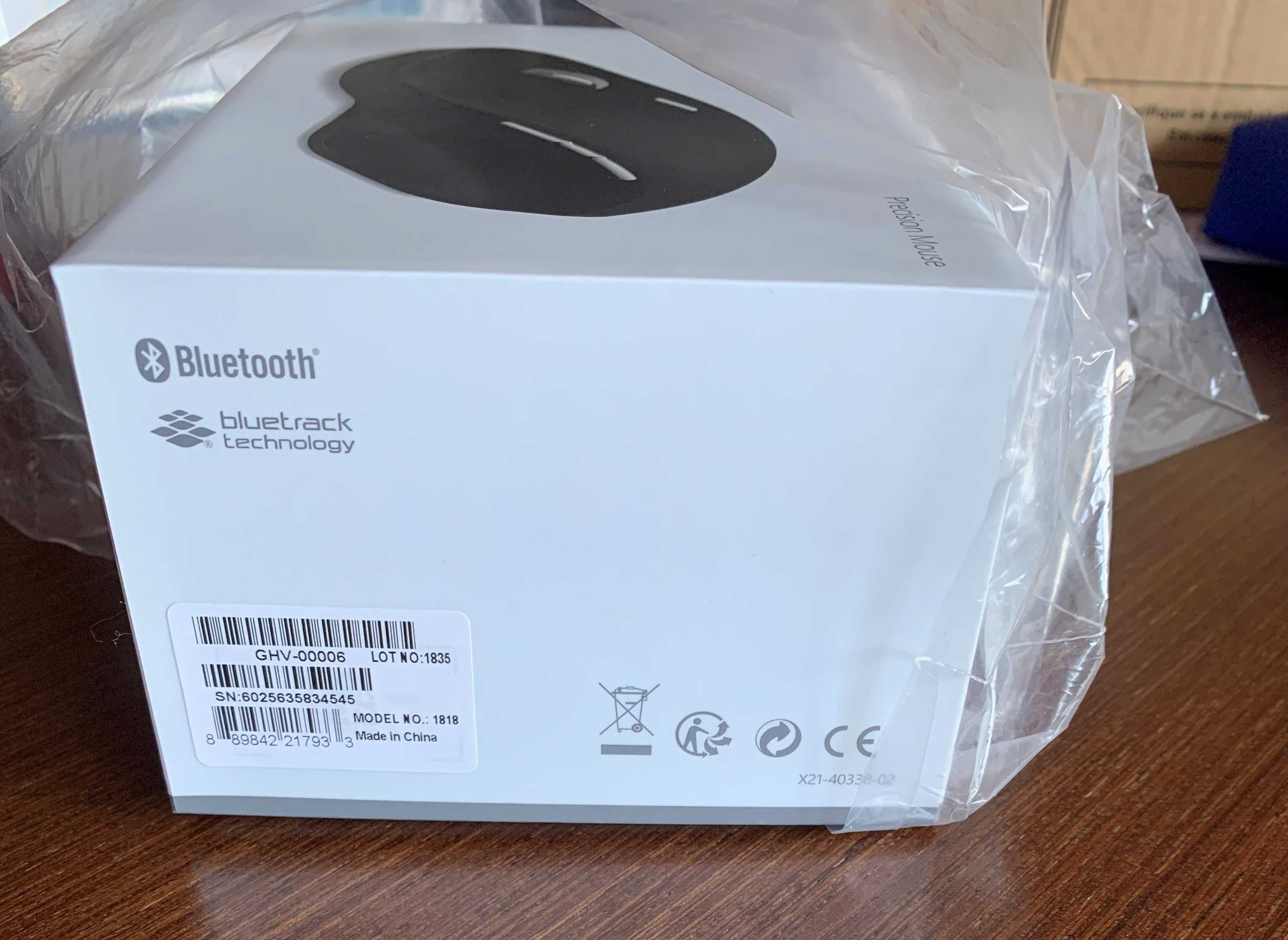 Rato Microsoft Precision BLUETOOTH WIRELESS LASER BLACK - GHV-00006