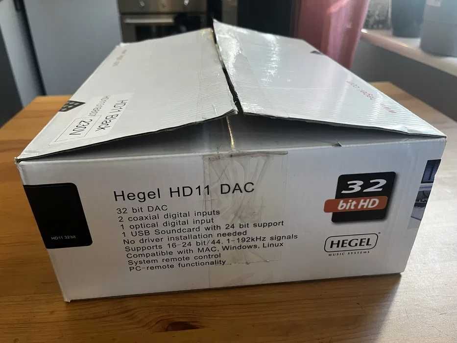 Hegel HD11 przetwornik cyfrowo analogowy (DAC)