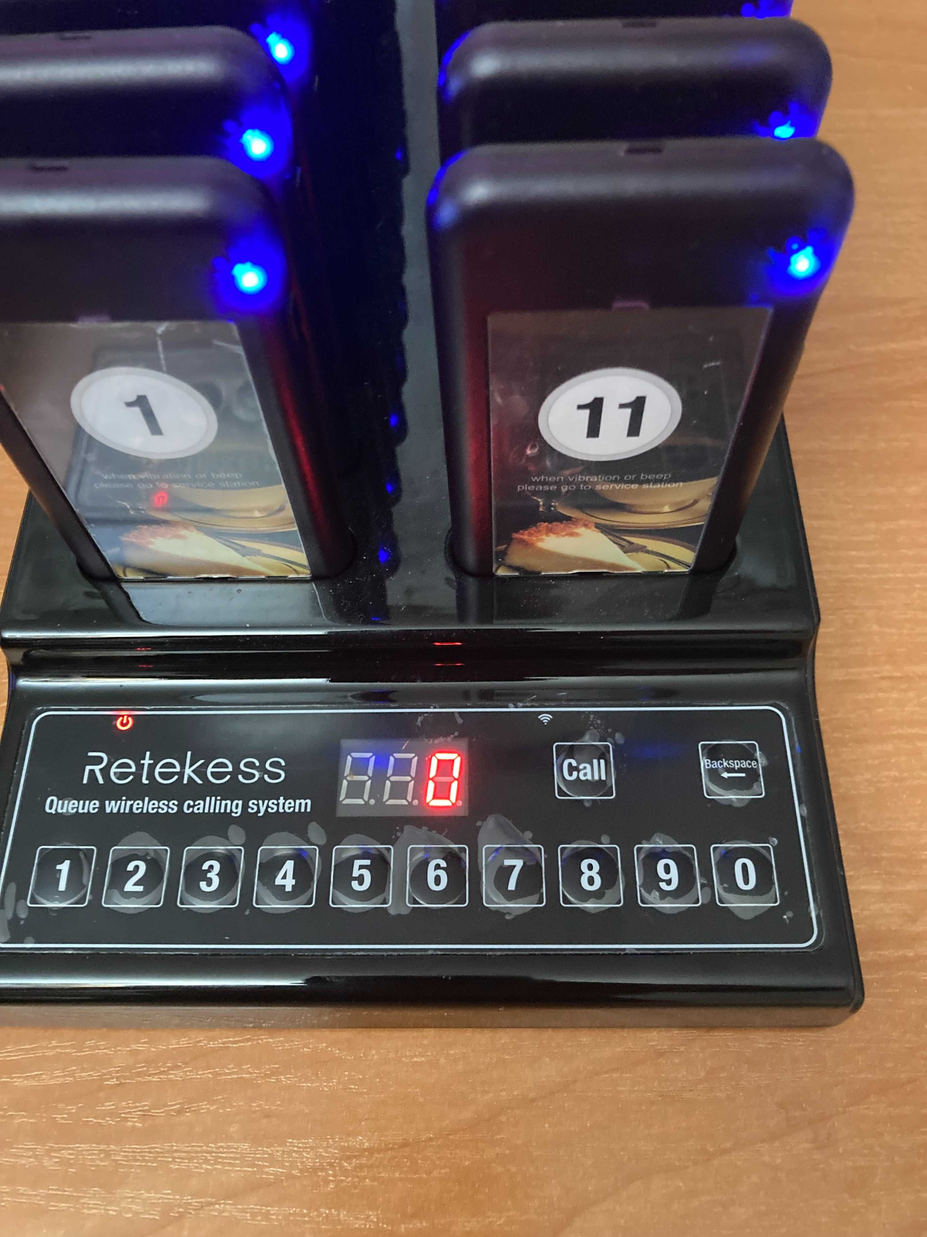 System przywoławczy 20 x pager do gastronomii Retekess T112