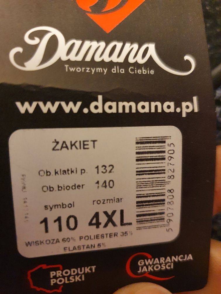 Żakiet 4xl