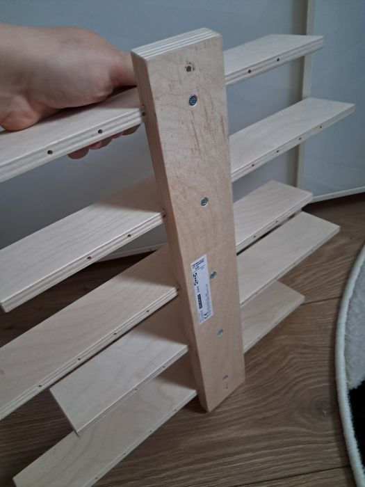 2 półki ikea lustigt na lego schleich drewniane jak nowe