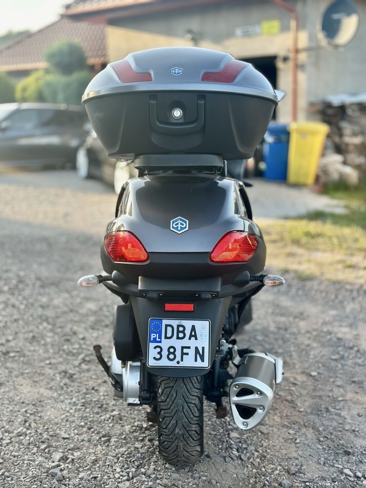 piaggio Mp3 500  l5e  na kat b 2013 rok ZAMIANA NA PRZYCZEPE KAMPINGOW