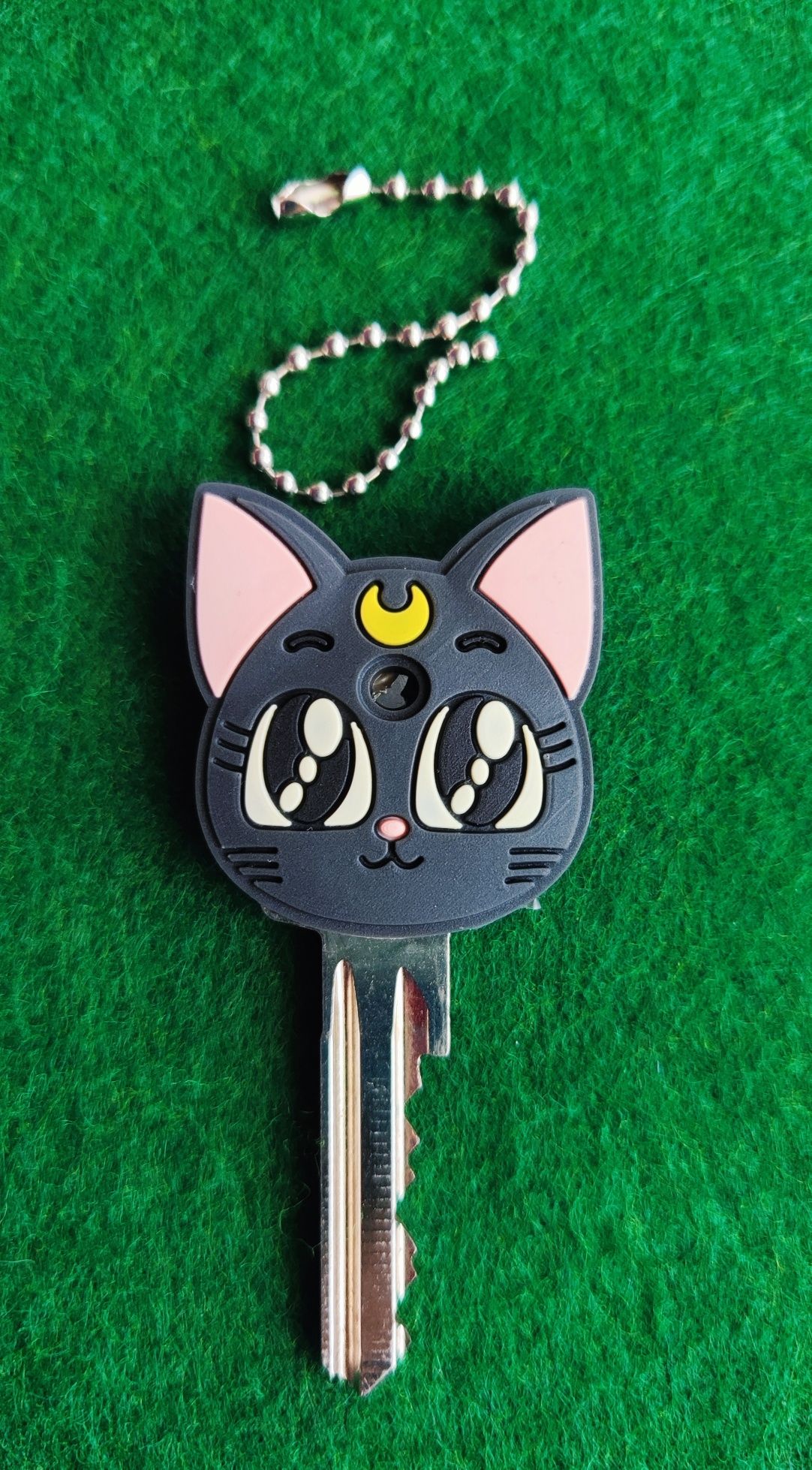 Nakładki/ etui na klucze Sailor Moon kot Artemis i kotka Luna