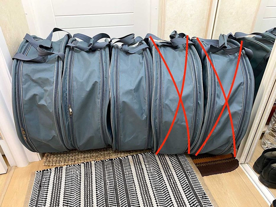 Чохли для зберігання шин/колес/дисків, d66.5 см, є 3 шт., ціна за один