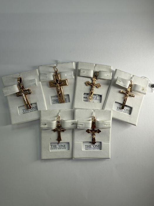 Хрестики Золоті 585 проби