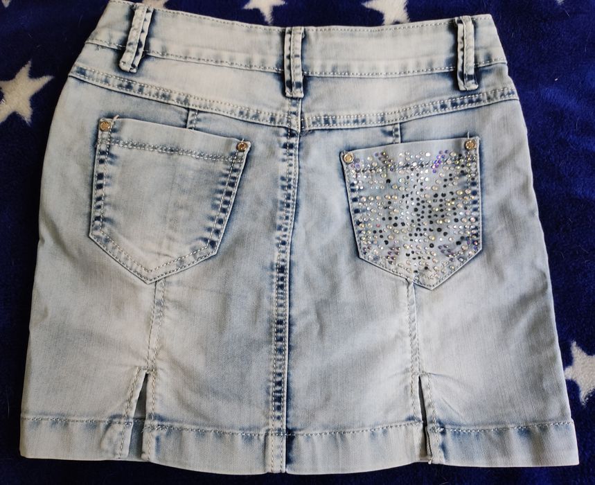 Юбка дитяча джинсова/Юбка детская джинсовая