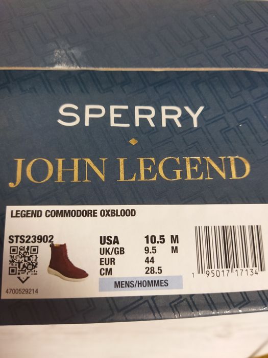 Ботінки чоловічі Sperry 45 р